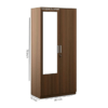 Double Door Wardrobe with Drawer and Locker