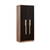 Double Door Wardrobe | Double Door Wardrobe for Clothes | Wenge and Oak Finish