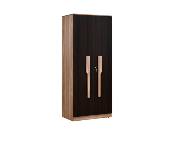 Double Door Wardrobe | Double Door Wardrobe for Clothes | Wenge and Oak Finish
