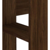 Study Table for Students | Office Desk with Shelf Storage Wooden | Laptop Tables for Home | Walnut Brown Finish