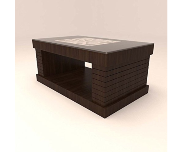 Designer Center Coffee Table in Brown Color