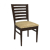 Ladder Style Four Seater Dining Set with Glass Table Top