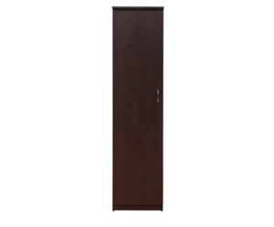 Kid's Single Door Wardrobe | Walnut Finish