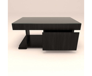 Modern Small Centre Table with Glass