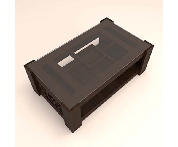 Modern Coffee Table in Rectangular Shape Center Table