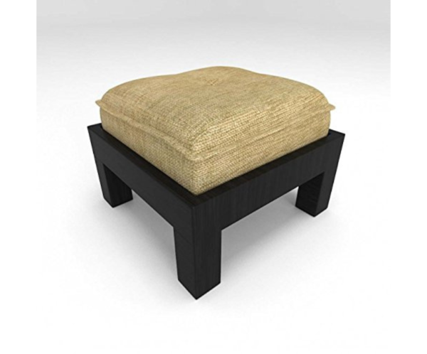 Four Stool Living Room Table with Beige Cushions