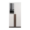 Double Door Deluxe Engineered Wood Wardrobe White