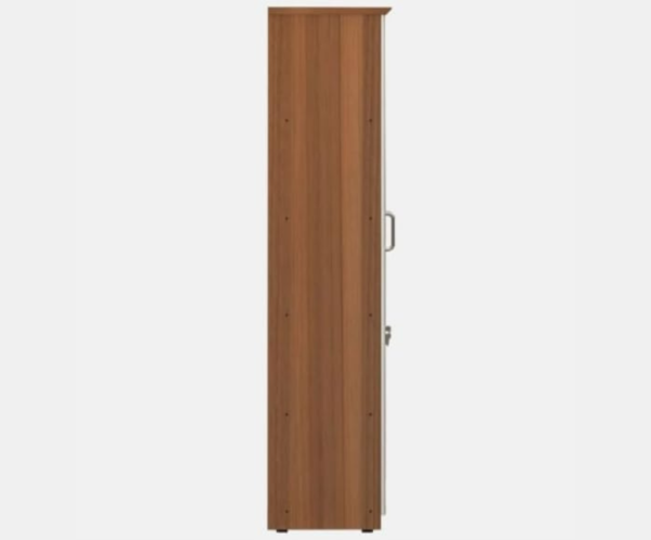 Engineered Wood Single Door Wardrobe With Multiple Shelves For Bedroom and Living Room
