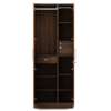 Double Door Wardrobe with Drawer and Locker