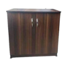 Engineered Wood Shoe Rack | Storage Cabinet in Brown Color