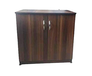 Engineered Wood Shoe Rack | Storage Cabinet in Brown Color
