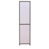 Kid's Single Door Wardrobe | Walnut Finish