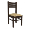 Glass Dinning Set with Rectangular Table and Six Seater Ladder Back Chairs