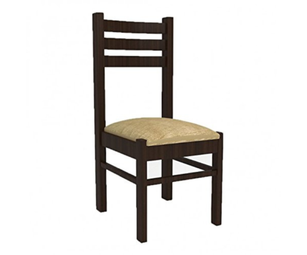 Glass Dinning Set with Rectangular Table and Six Seater Ladder Back Chairs