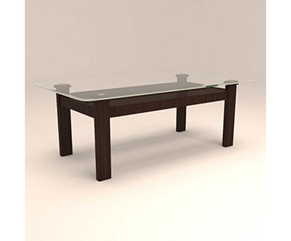 Six Seater Glass Dinning Set with Circular Design