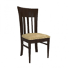 Vertical Striped Six Seater with Glass Top Dinnng Set