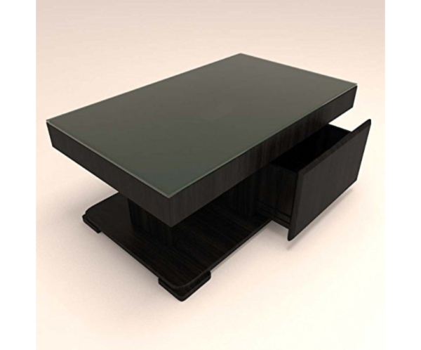 4 Modern Small Centre Table with Glass