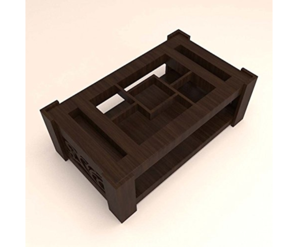 Modern Coffee Table in Rectangular Shape Center Table