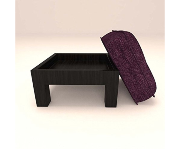 Centre Table with Four Stool and Magenta Cushions