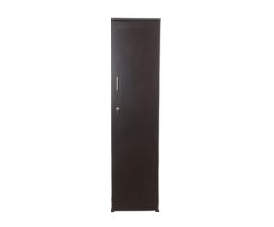 Single Door with Drawer in Dark Walnut Color