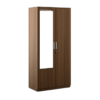 Double Door Wardrobe with Drawer and Locker