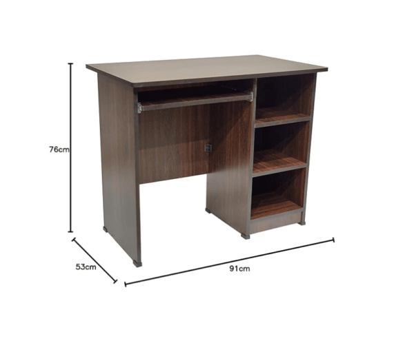 Wooden Office Table Suitable for Study and Computer