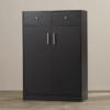 Shoe Cabinet of 4 Shelves | Shoe Rack with Drawer | Color Wenge