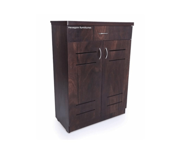 Shoe Cabinet | Shoe Rack | Brown Colour with Drawer | Engineered Wood