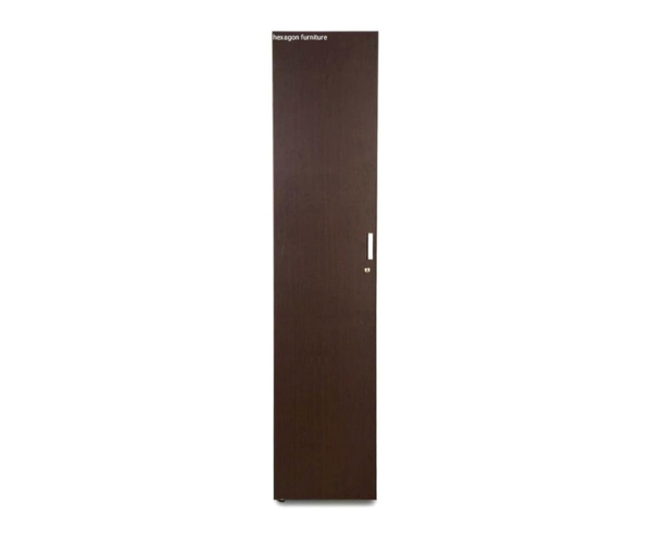 Single Door Wardrobe with 3 shelve