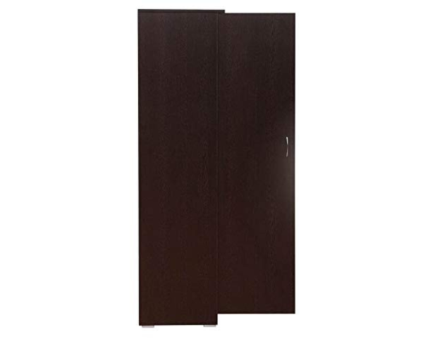 Kid's Single Door Wardrobe | Walnut Finish