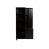 Dressing Table in Wenge Finish | 3 Drawer and Shelves