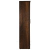 Wood Base Dark Wooden Texture Single Door wardrobe