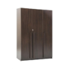 Three Door Wardrobe Without Drawer & Without Mirror