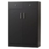 Shoe Cabinet of 4 Shelves | Shoe Rack with Drawer | Color Wenge