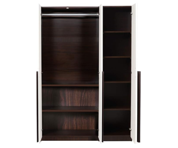 Deluxe Three Door Wardrobe Without Mirror Without Drawer