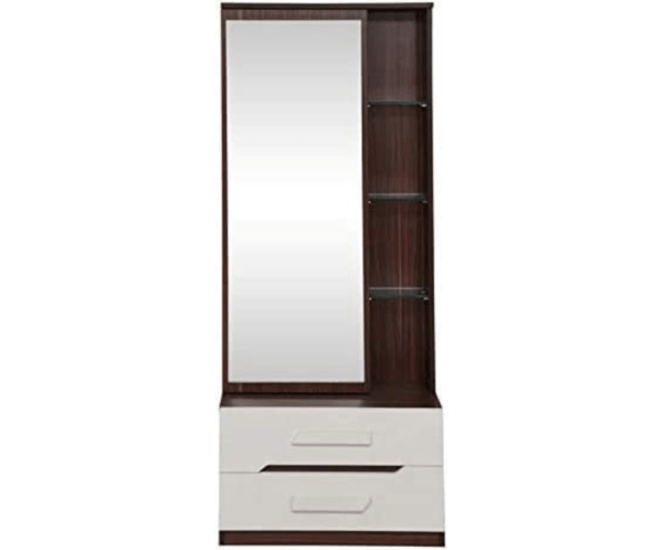 Engineered Wood Dressing Table With Mirror And Storage