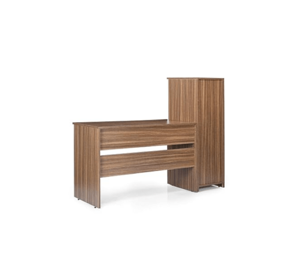 Study Table | Suede Matte Finish | Indiana Teak