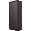 Engineered Wood Double Door Wardrobe | Finish Color - Wenge