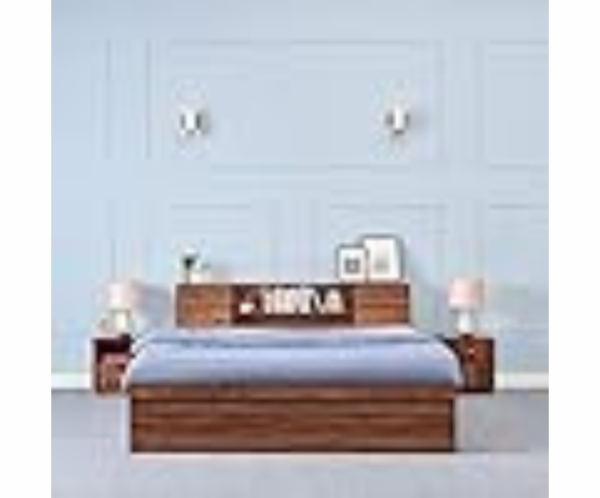 Large Size Solid Wood Adjustable Bed with Storage