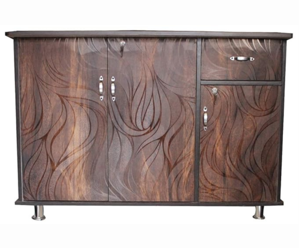 1 Wooden Mini Wardrobe Table | Brown