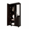 1 Wardrobe Cum Dressing Table with Mirror and Drawer | Wenge Colour
