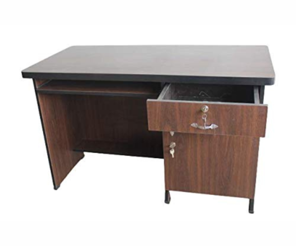 Beach awood Textured Finish Study Table | Laptop | Computer Table Desk for Home & Office