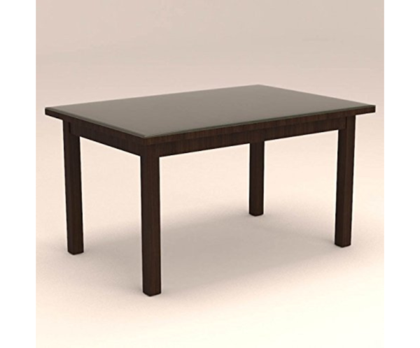Glass Dinning Set with Six Seater Bodered Designed Chairs