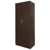 Double Door Wardrobe in Wooden Texture