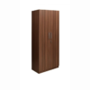 Double Door Wardrobe with Drawer and shelve in Walnut Finish