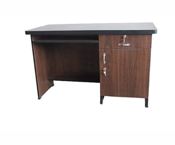 Beach awood Textured Finish Study Table | Laptop | Computer Table Desk for Home & Office