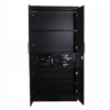 Modern Double Door Leaf Textured Wardrobe