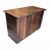3 Wooden Mini Wardrobe Table | Brown