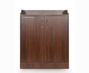Engineered Wood Shoe Cabinet | Shoe Rack | Brown Colour