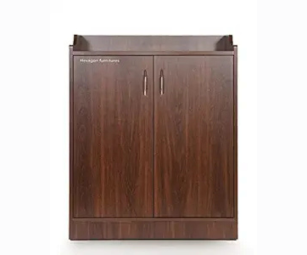 Engineered Wood Shoe Cabinet | Shoe Rack | Brown Colour